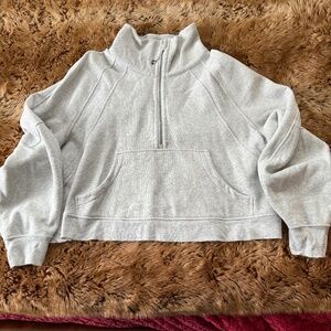 Lululemon crop half zip